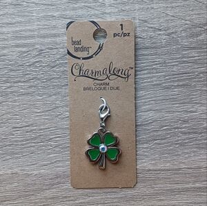 🌷 Charmalong By Bead Landing Clover Charm / Stitch Marker 🍀
